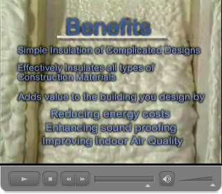 Click here to watch the Introduction to Icynene® Insulation (1:34) segment in Macromedia Flash Format.